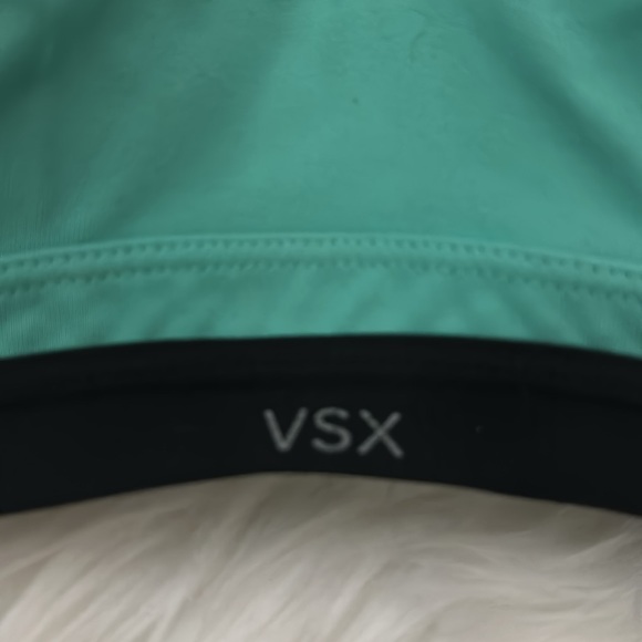 VSX Sport Black Mint Sports Bra Size 32C - Picture 2 of 4
